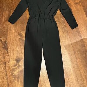 H&M Classic Black Long Sleeve Jumpsuit